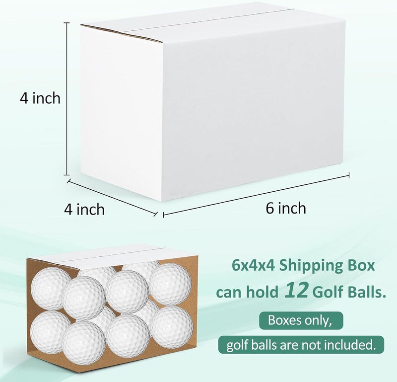 Eupako 6x4x4-Small-Shipping-Boxes-30-Pack-White-Corrugated-Box-Mailers, Cardboard Boxes for Packaging Small Business, Mailing - Image 2